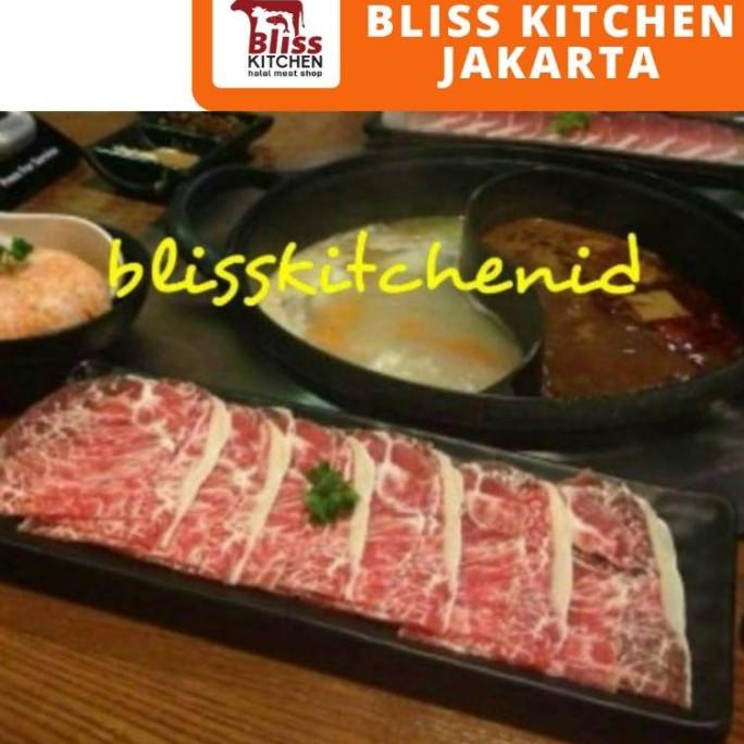 

Terlaris! Daging Sapi Slice Meltik Striploin Hokubee Slice 250Gr Storsadika