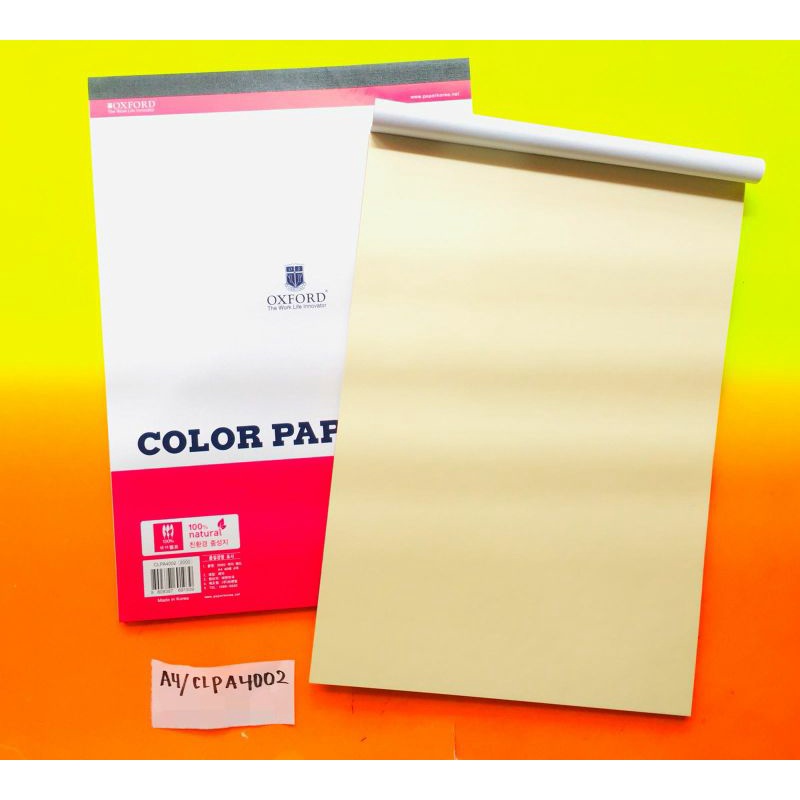 

OXFORD COLOR PAD CLPA4002 UKURAN A4 ISI 40LEMBAR