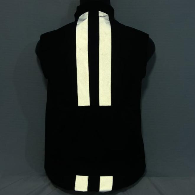 Rompi Sepeda Windbreaker Hitam - S