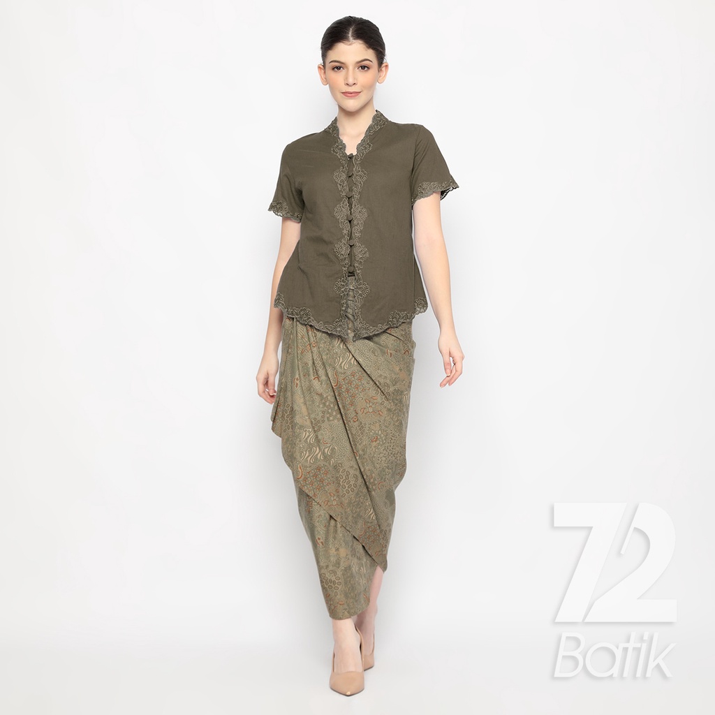 ROK BATIK SPAN Skirt Lilit Kebaya Instan Modern Wanita Motif Sekar Jagad Warna Hijau Alam 723139 Cap 72 - Rok Batik Lilit Bawahan Skirt Kamen Kebaya Songket Batik Panjang Plisket Span Instan Jadi Bali Lembaran Premium Modern Untuk Wanita Kondangan