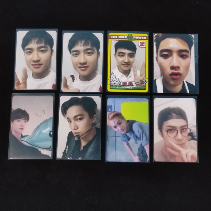 SALE PHOTOCARD OFFICIAL EXO NCT DO KYUNGSOO EMPATHY KOKOBOP DFTF POWER CARD BAEKHYUN BAMBI DOLPHIN R
