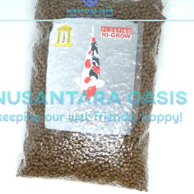 PAKAN IKAN KOI LOKAL TAK GENTAR LTG 1KG 1 KG - COLOUR