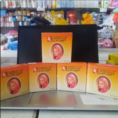 BPOM - Kelly Beauty Powder Bedak Padat Kelly Kuning Langsat Compact Powder - ORI KELLY