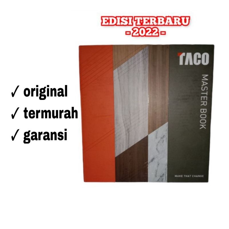 Jual Katalog Taco Hpl Catalog Taco Terbaru 2022 Master Book Hpl Taco Shopee Indonesia 6560