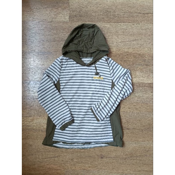 Kaos Hoodie Lengan Panjang Wanita Zishen Original Bekas Second Preloved