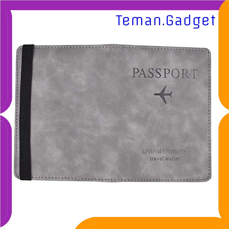 TG-TRV Andbana Dompet Paspor Cover Card Holder Travel Wallet RFID Blocking - YXY799