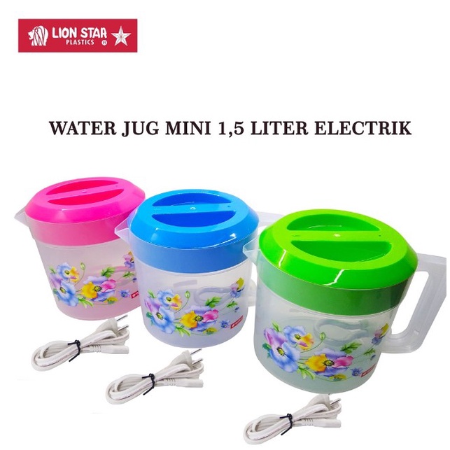 Teko listrik LS K4 1.5Liter - teko masak air panas plastik - teko air didih