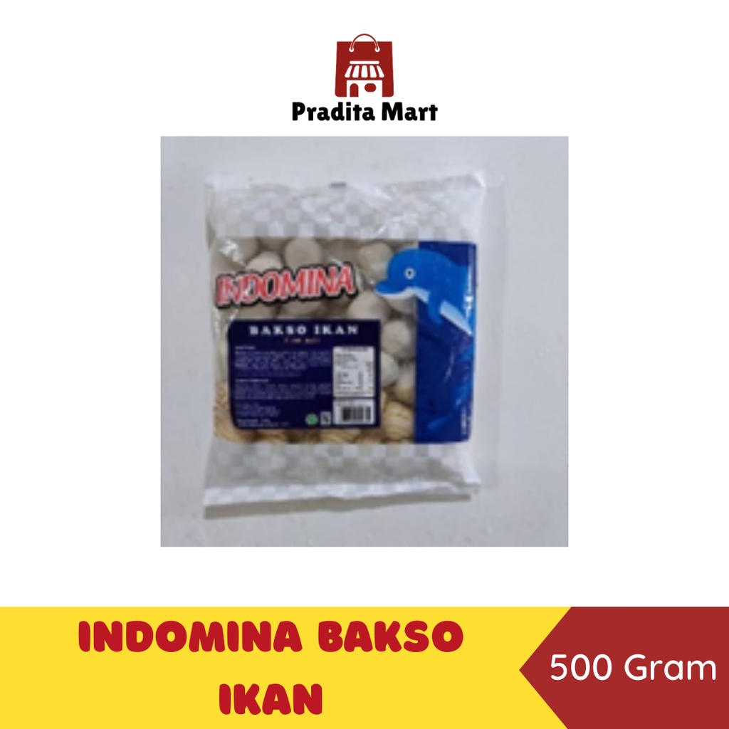 FROZEN FOOD Indomina Bakso Ikan 500 gr