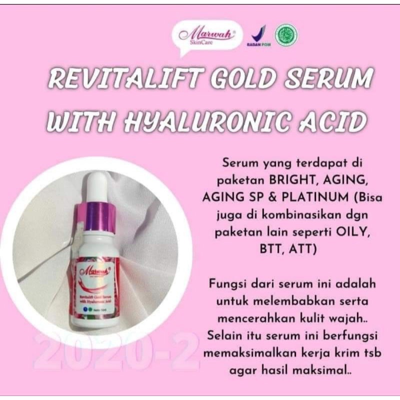 serum revitalit /caviar gold marwah