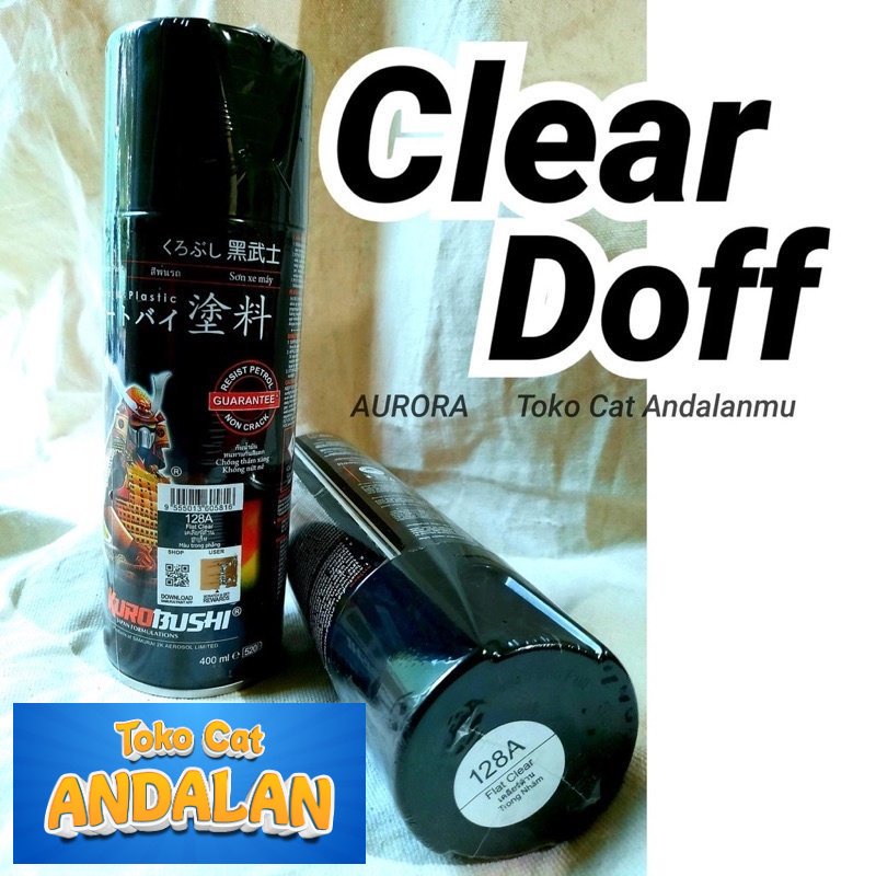 

Toko Cat Andalan - Pilox Samurai Flat Clear 128A Doff Dof Dop Vernis Pernis Klir Pilok Pylox Anti Gores Toko Cat Andalan Motor dan Mobil