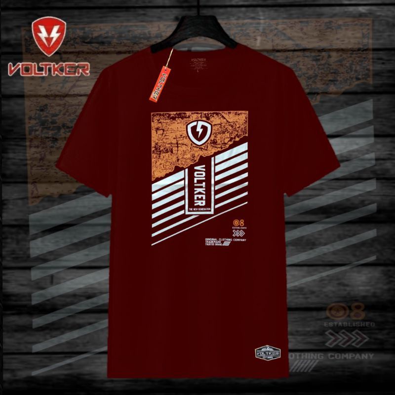 Kaos Pria Original Distro Voltker / Original Kaos Voltker