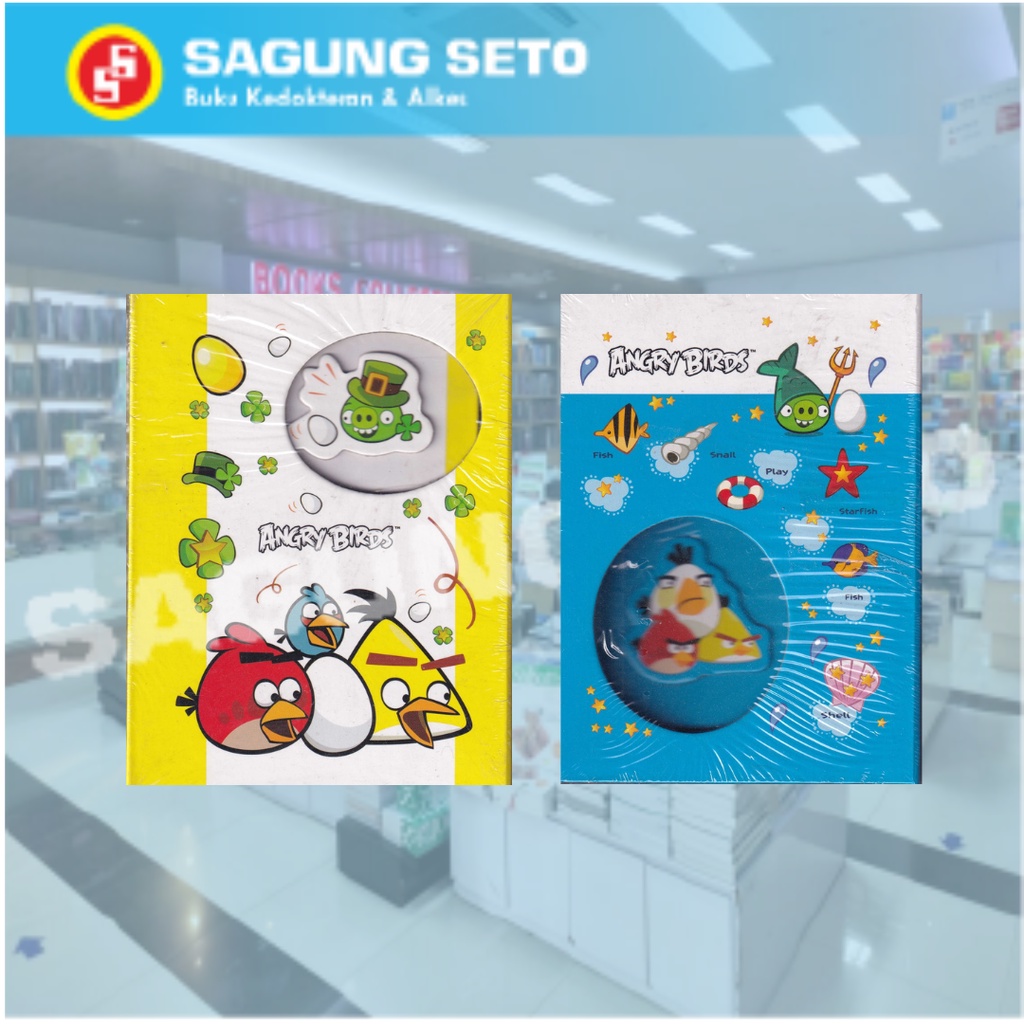 

BUKU DIARY GEMBOK ANGRY BIRDS KIKY UKURAN A6