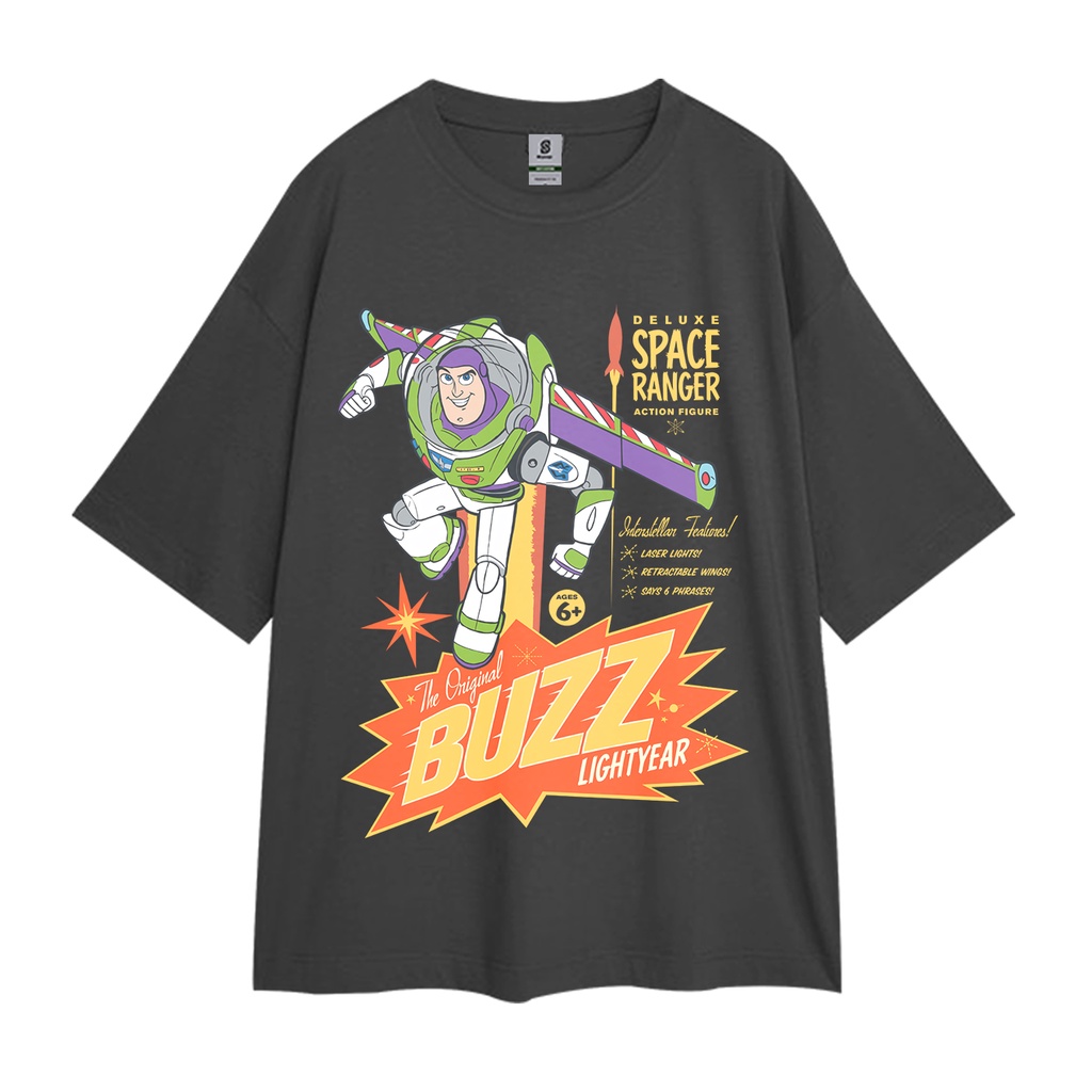 Toy Story Buzz Lightyear Style Oversize Tee T-shirt