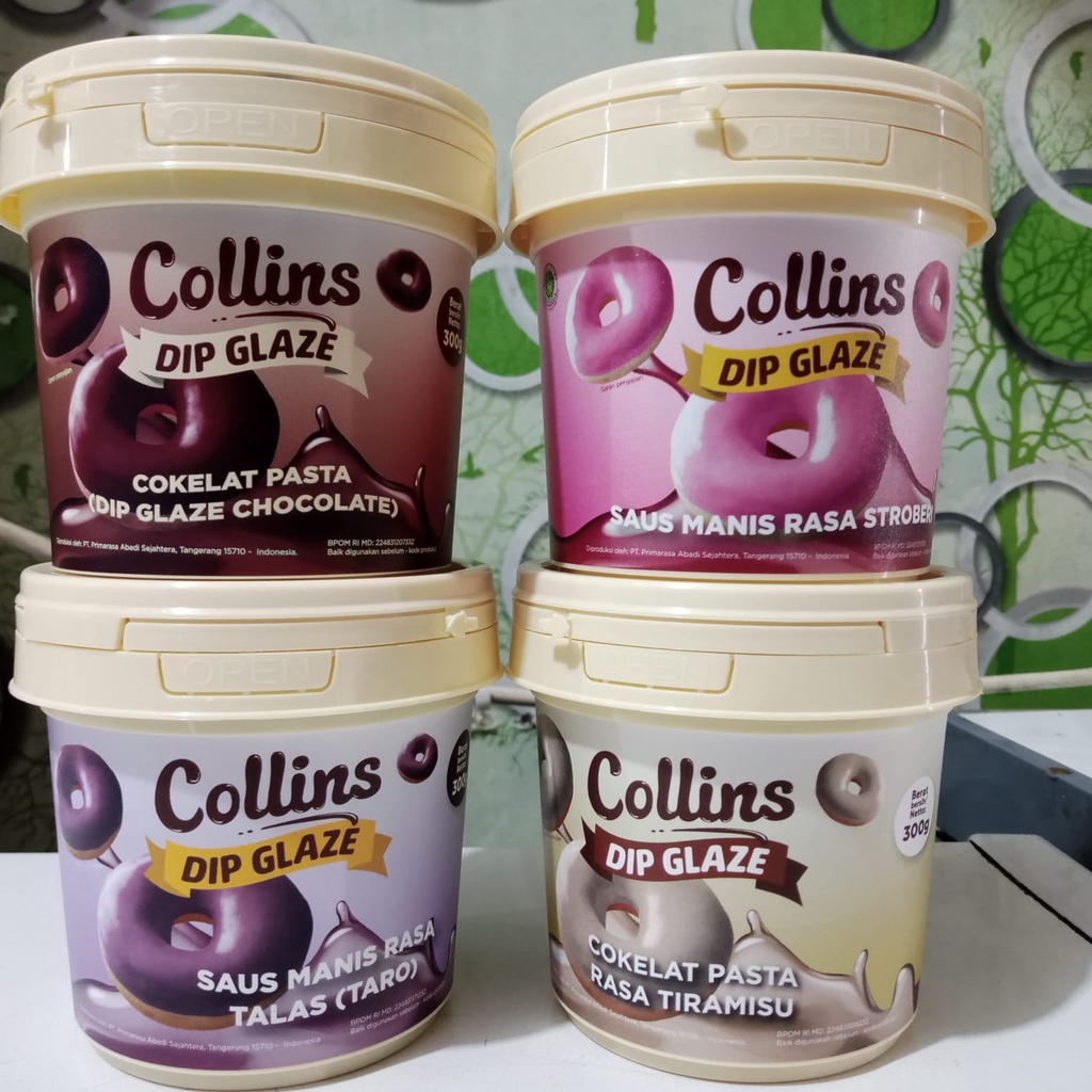 

Collins Dip Glaze 300gr