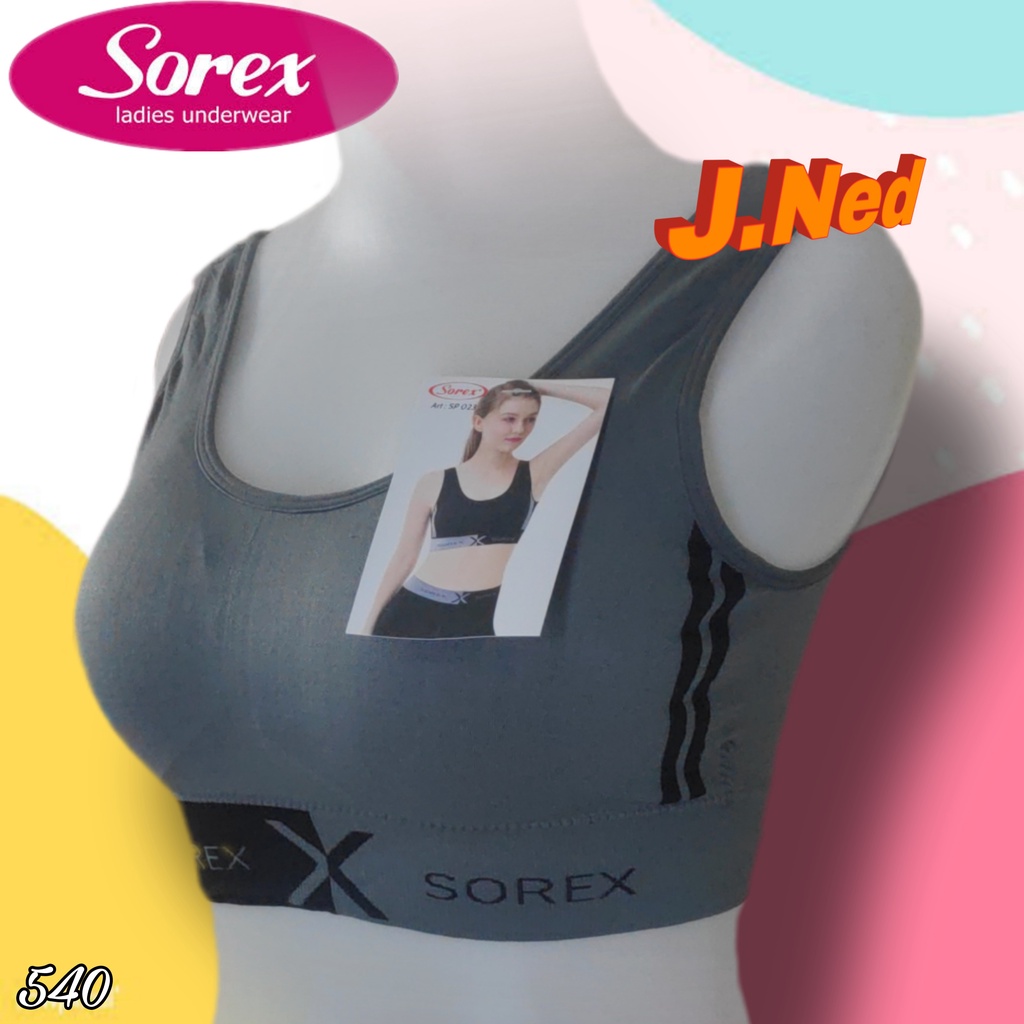 J540 BRA SPORT SOREX WANITA SOREX FREESIZE SETARA SIZE 34 - 40