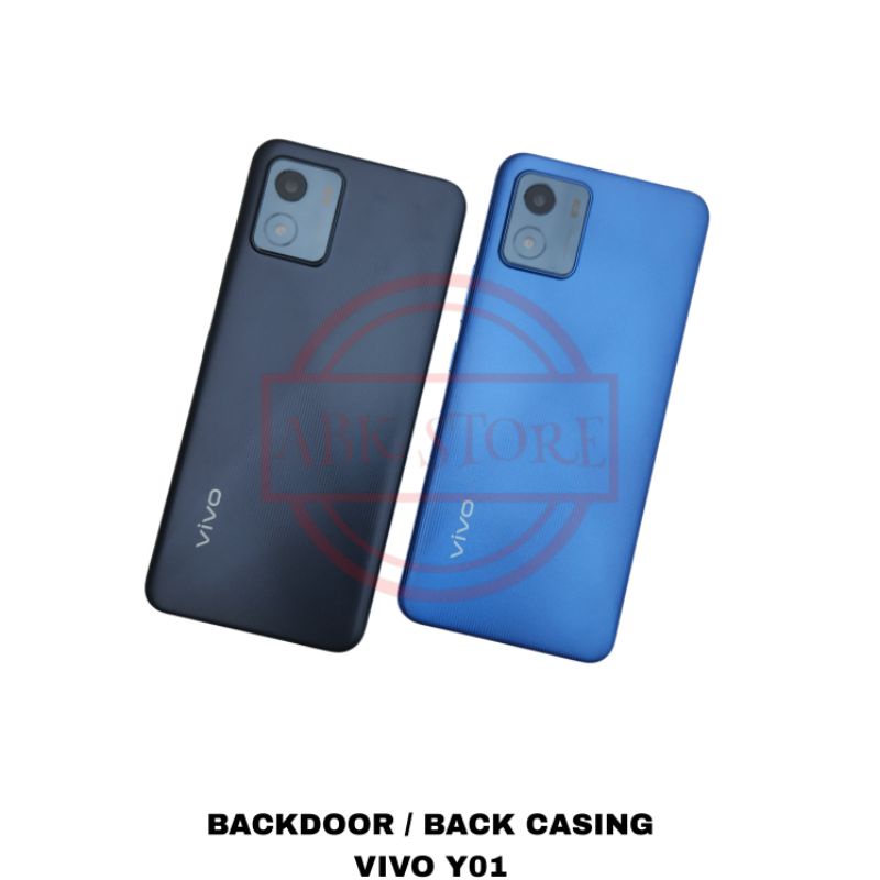 TUTUP BELAKANG BACKDOOR BACKCOVER BACK CASING VIVO Y01 HOUSING