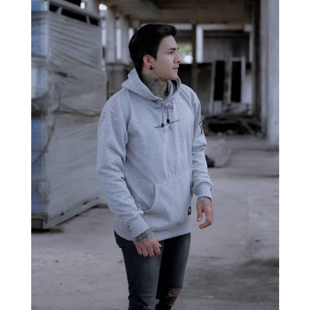 HOODIE JUMPER - COTTON FLEECE - THE BOJIEL - SIZE M L XL - TRENDI ANAK MUDA JAMAN NOW