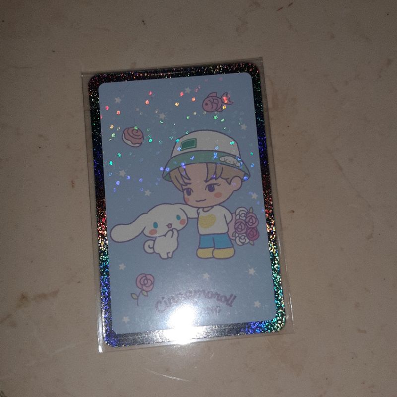 (ready stock) special trading card sanrio taeyong cinamoroll stc photocard A pc