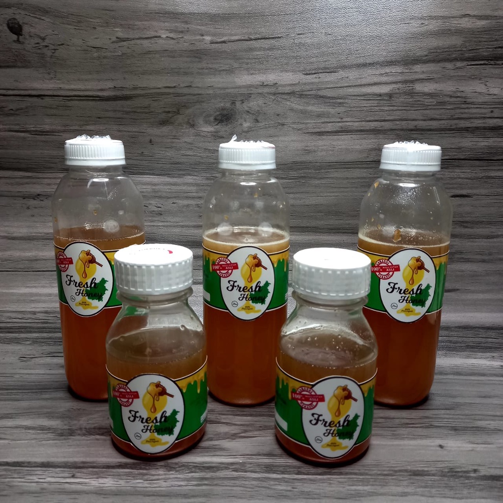 

FRESH HONEY - Madu Hutan Borneo - Hutan Multiflora 250 ml (Madu Asli)