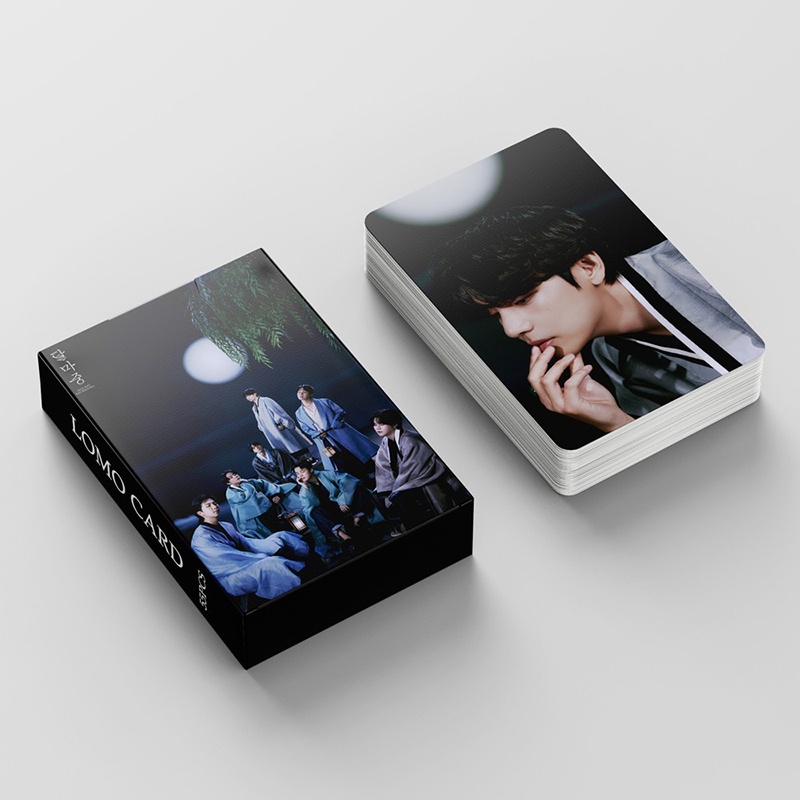 55pcs / box Kartu Foto LOMO BTS 2022 DALMAJUNG Album LOMO
