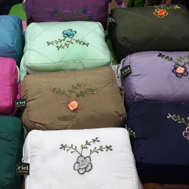 mukena parasut bordir