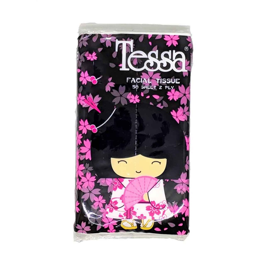 TESSA / FACIAL / TISSUE / TISU WAJAH / 50 SHEET / 2 PLY
