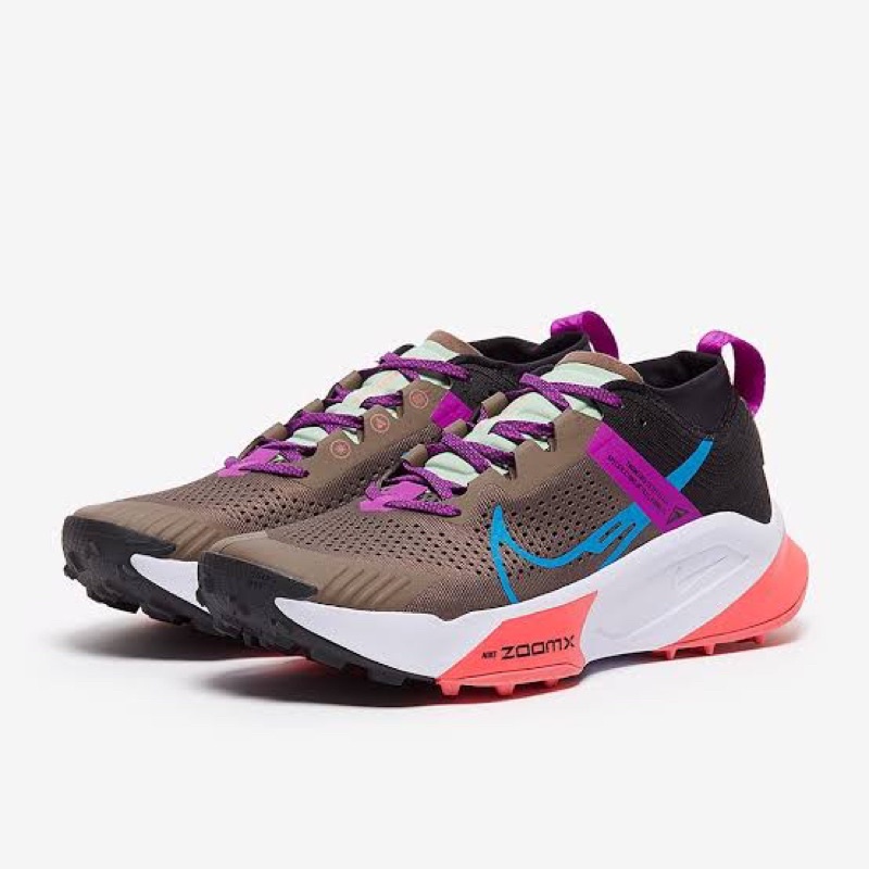 Jual NIKE ZOOM TRAIL X ZEGAMA BROWN PREMIUM PRIGINAL | Shopee Indonesia