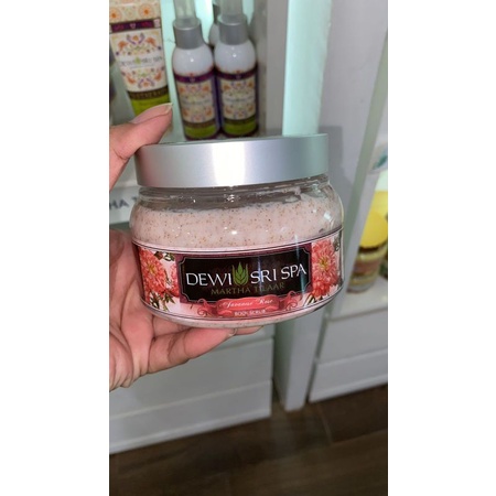 Dewi Sri Spa Body Scrub Javanese Rose