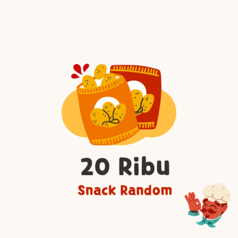 

SNACK RANDOM 20 RIBU