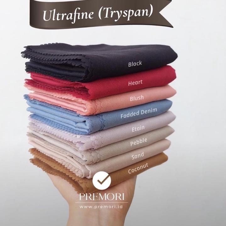 ヱ JILBAB VOAL ULTRAFINE ORI TRYSPAN 115x 115 PREMIUM ORIGINAL TERMURAH | GROSIR HIJAB SEGIEMPAT LASE