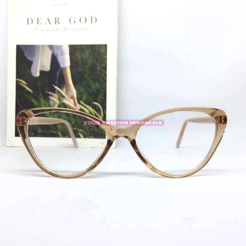 Kacamata Baca Cewek 1052 Model Cat Eye +1.00 sd +3.00