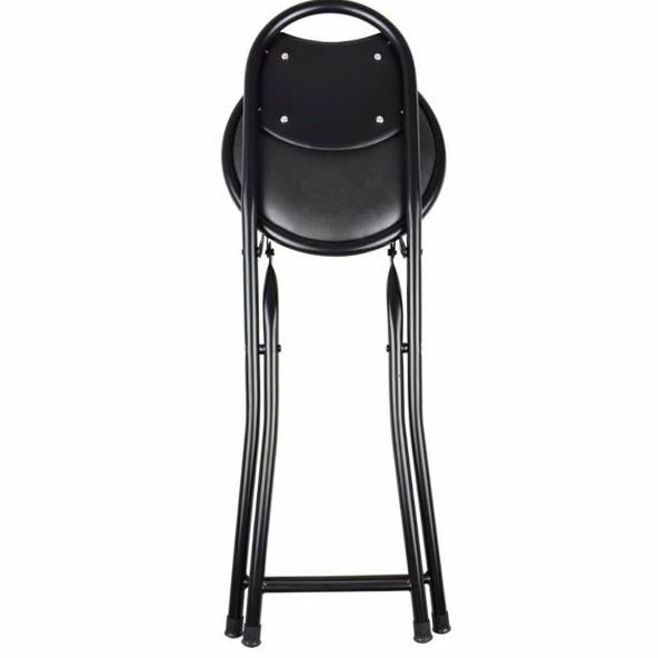 Ori Kursi Lipat Kursi Sholat - Hitam stock ready