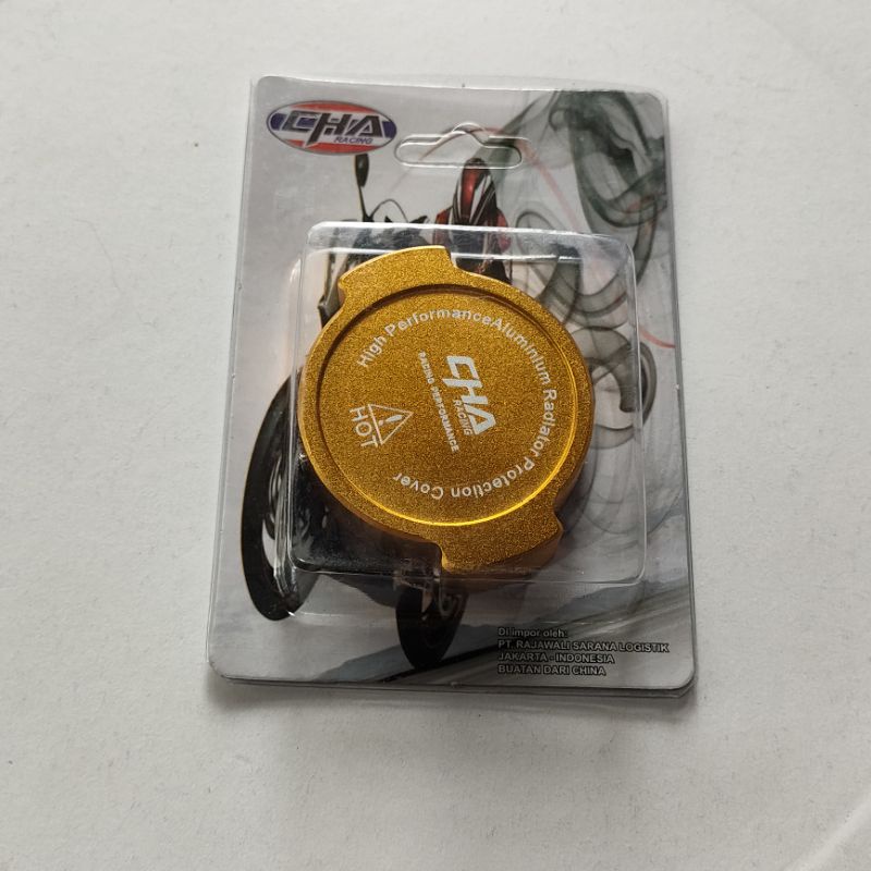 Radiator Cap Vario 150 Tutup Variasi radiator cap besi Vario 150 PCX Aerox Xeon Nmax dll Warna anti karat CNC universal