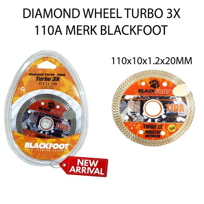 Mata Potong 110 BLACKFOOT Diamond Wheel Turbo Multi Cutter