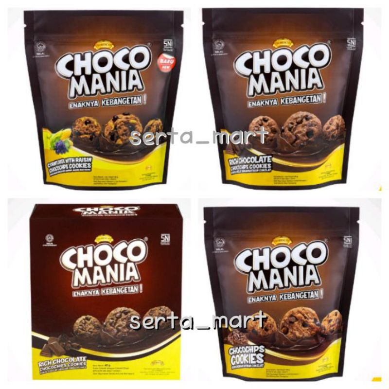 

Chocomania Biskuit Coklat 69gr - Choco Mania - Cookies Rich Chocolate / Chocochips 45gr