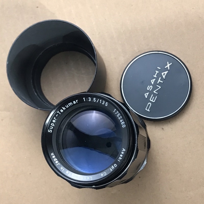 lensa super takumar 135mm f3.5 manual mounting m42