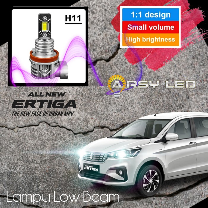 Lampu Utama LED H11 all new Ertiga Foglamp Kabut X5 Super Terang