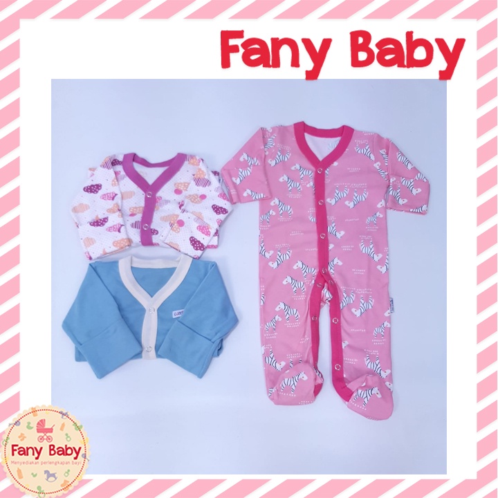 LITTLE QUEEN EXCLUSIVE SLEEPSUIT TUTUP KAKI ISI 3PCS