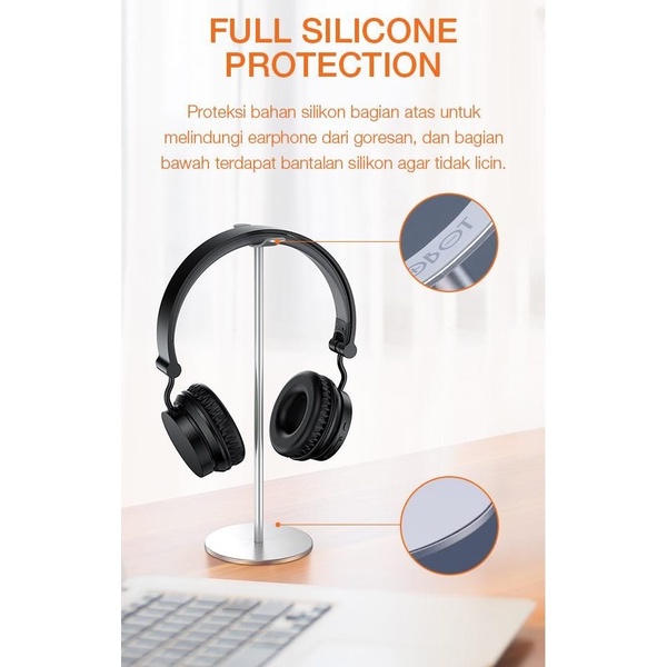 ROBOT RT-EH01 Aluminum Alloy Headphone Holder Silver Original