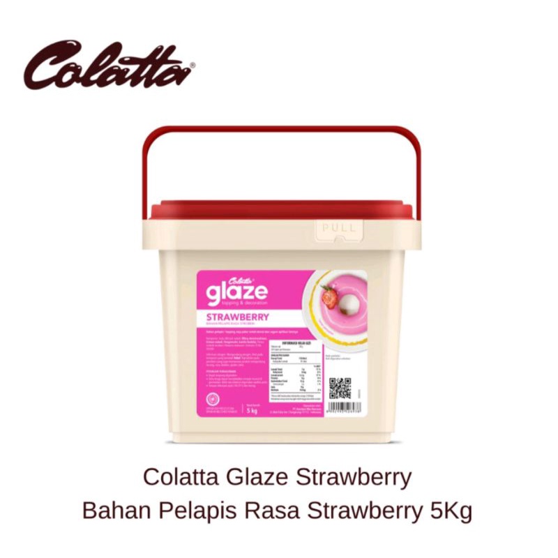 

glaze colatta strawberry