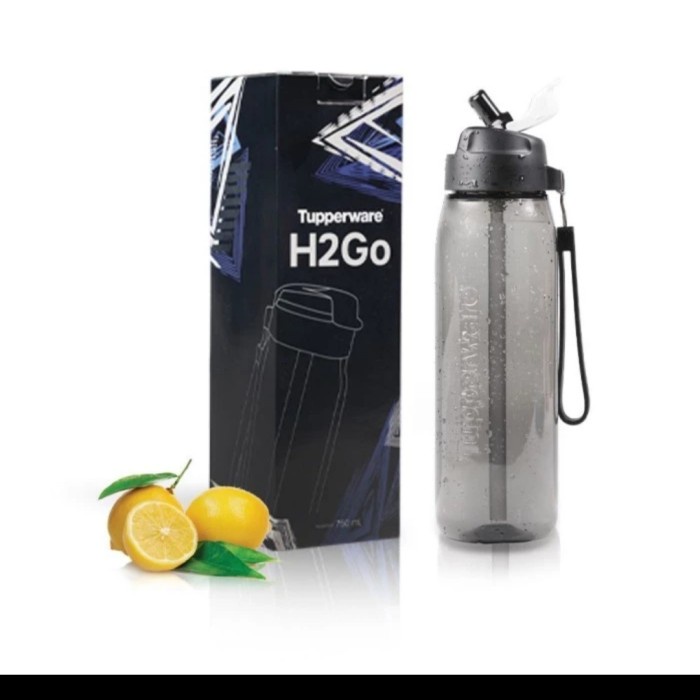 H2Go Straw Botol Tupperware
