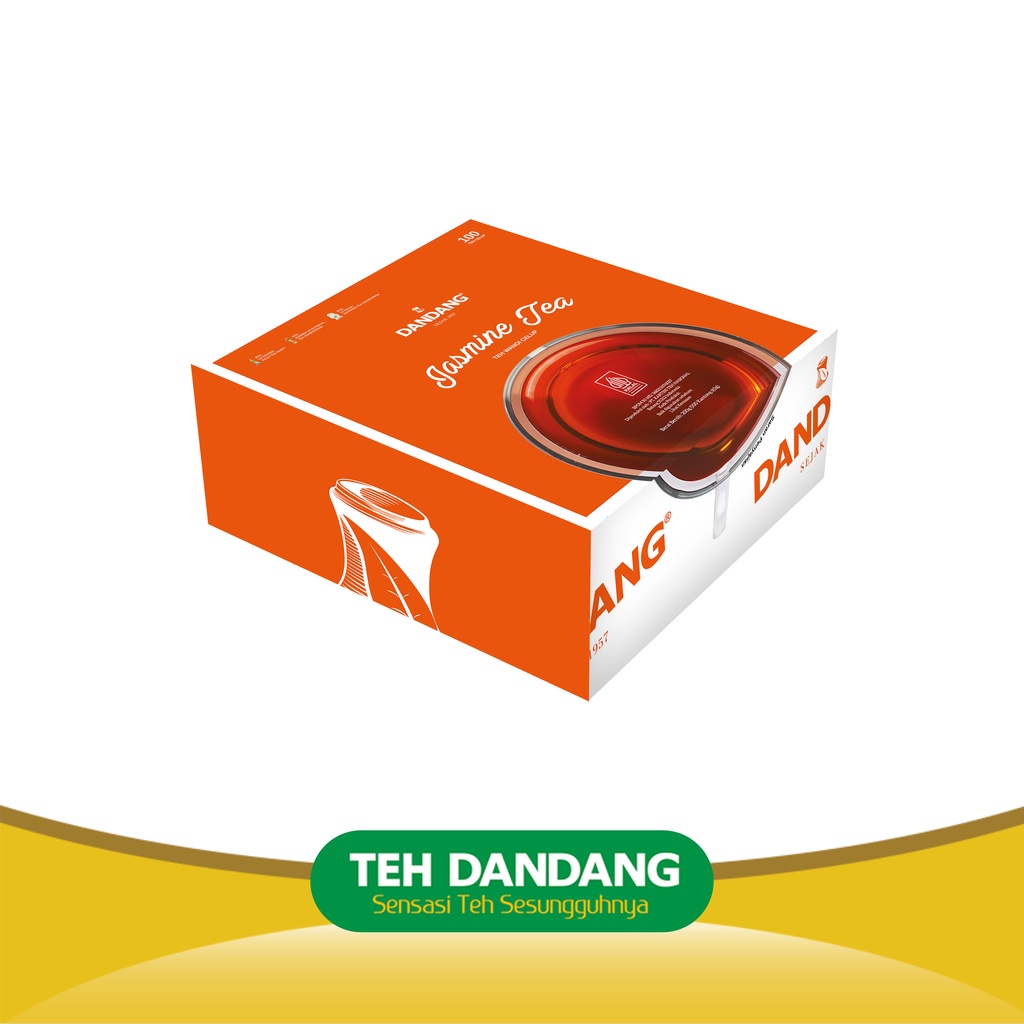 

Teh Dandang Jasmine Tea Amplop isi 100 tea bag