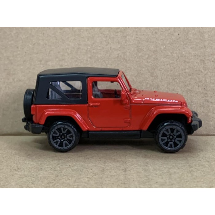 Majorette Trailer Jeep Wrangler Rubicon Merah Loose Pack