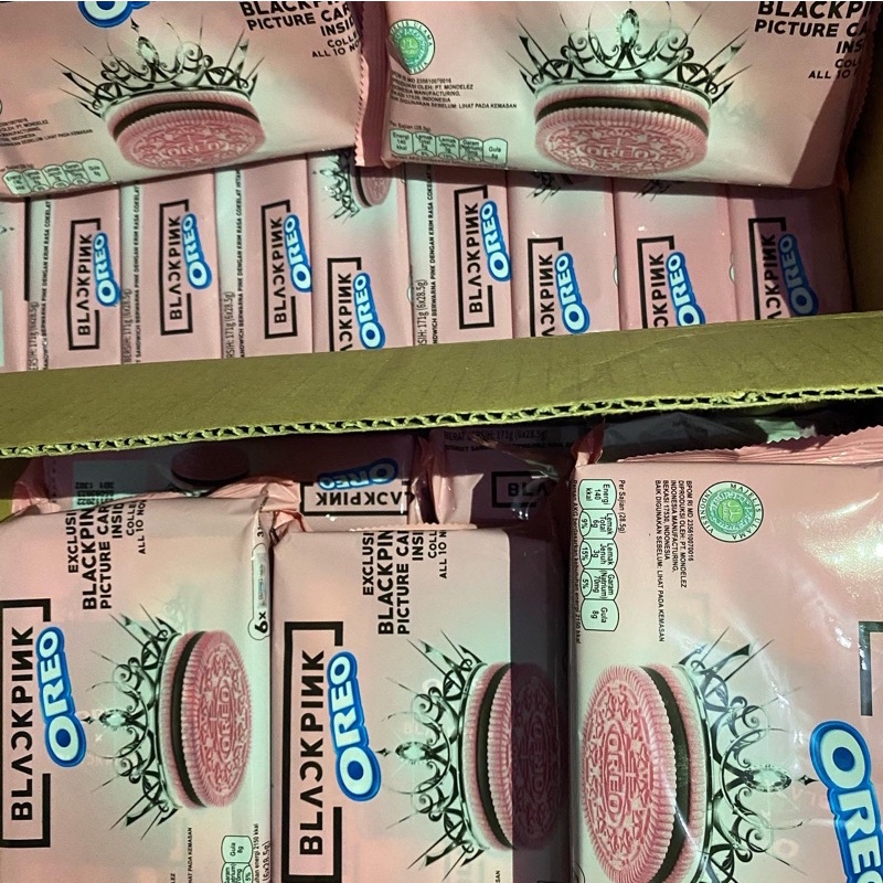 OREO BLACKPINK SEALED (ready bukan po)