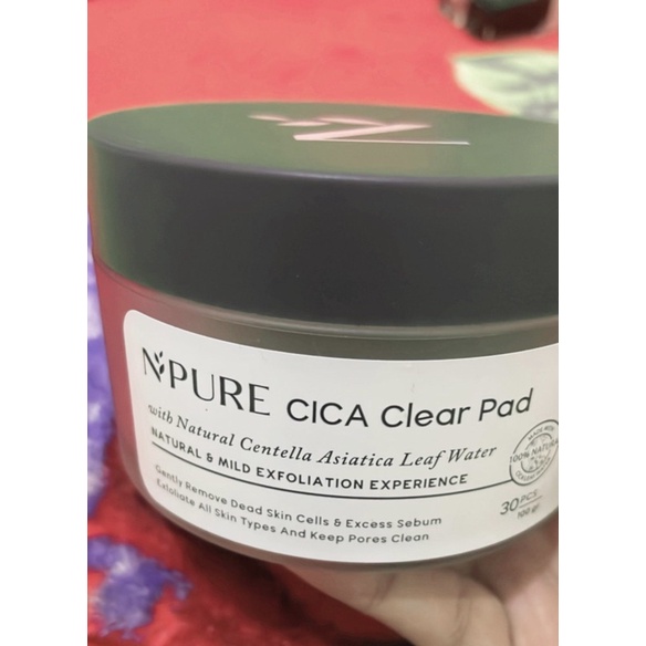 (PRELOVED) NPURE cica Clear pad