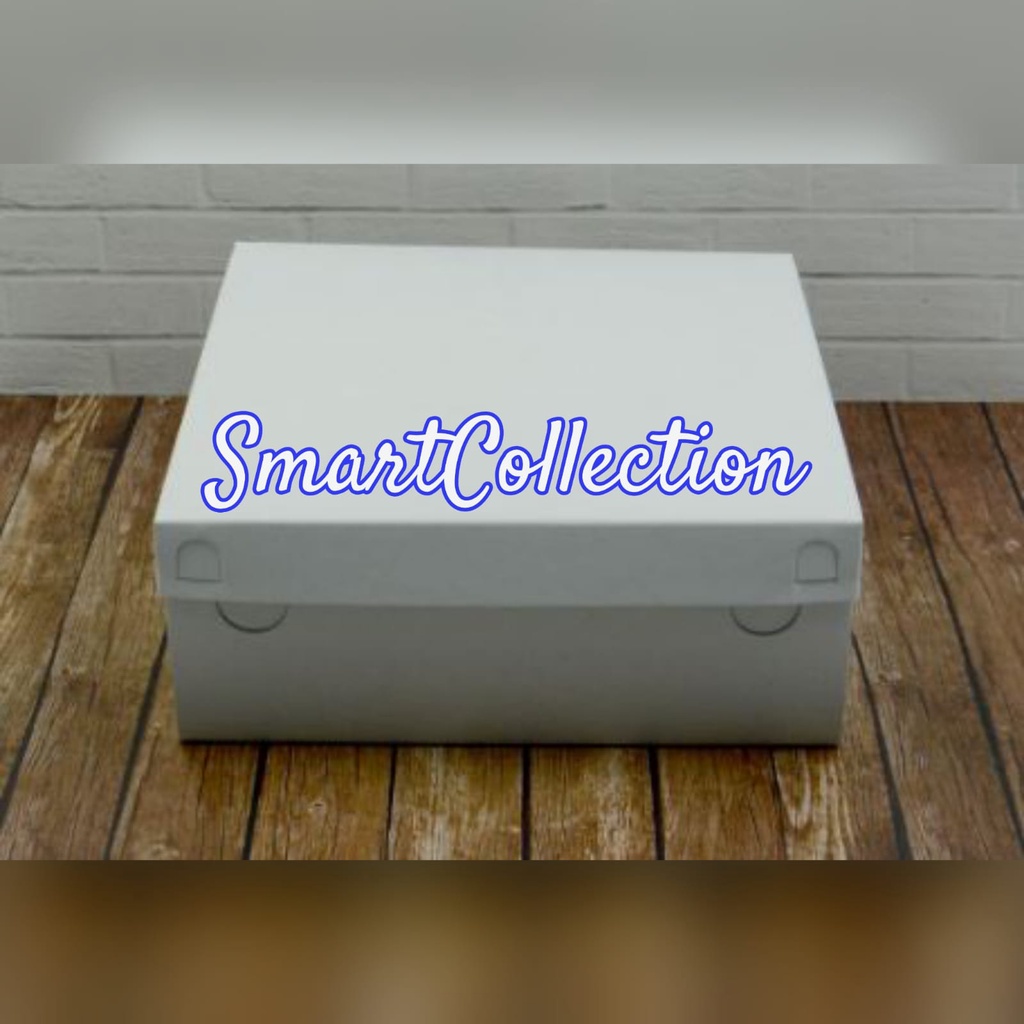 

DISKON NIH!!! ( Kardus ) Dus Snack/Dus Nasi Polos Warna Putih Uk. 22X22X9 COTID ( ECER/PER PCS )