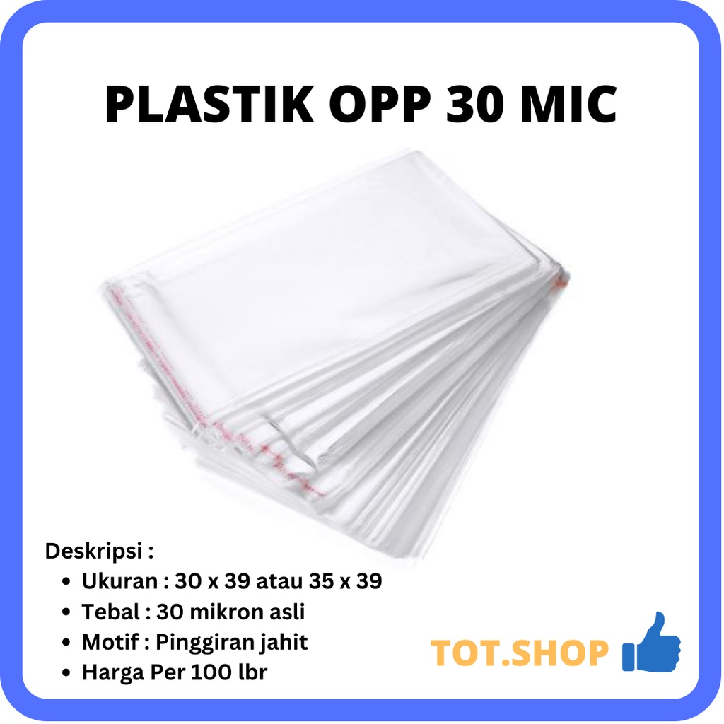 

[30 mic] TEBAL OPP Lem Plastik Kaca Seal CELANA, JAKET, GARMENT 30 X 39 TEBAL ASLI 30MIC - Plastik OPP Kaca Lem Bungkus Baju Kaos Jaket Packing Sandal Kerudung Anak Dewasa Garmen micron kemasan Packing bening Seal Lem Konveksi Jahit