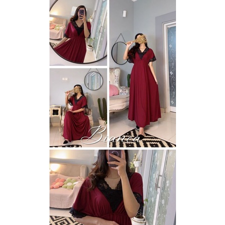 DRESS BIANCA BIG SIZE BY FAIRUZ ORI