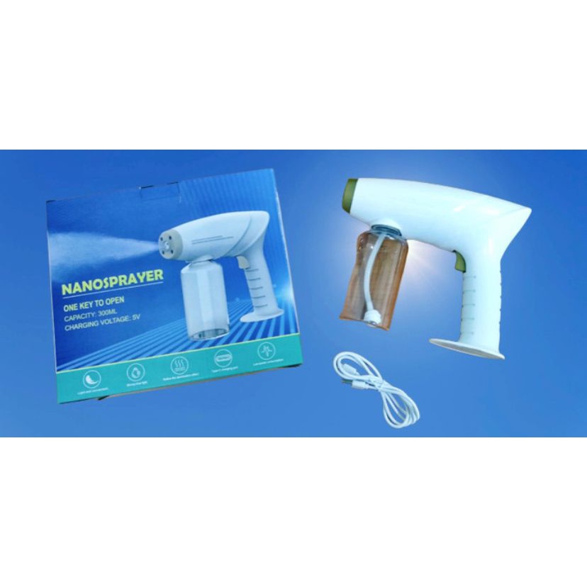 DISINFECTANT NANO SPRAYER + UV STERILIZER GUN / SEMPROTAN