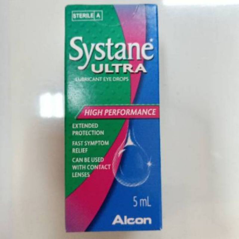 Alcon Systane Ultra Lubricant Eye Drops 5ml / Systane Ultra HIGH PERFORMANCE 5ml by ALCON / Tetes Systane Ultra 5ml